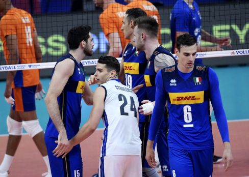 2022-07-10 Włochy - Holandia | VNL w Gdańsku